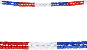 W WIDMANN MILANO Party Fashion 05336 - Boa Girlande, Frankreich, 3 m, Ø 8 cm, 2er Set, Dekoration, Mottoparty, Karneval, Sommerfest