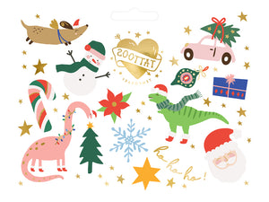 Abwaschbare-Tattoos-Ho-ho-ho-mix-1-VPE-13-Stk-PartyDeco-Lemina