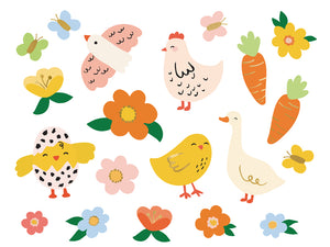 Abwaschbare-Tattoos-Ostern-Mix-20Stk-PartyDeco-Lemina