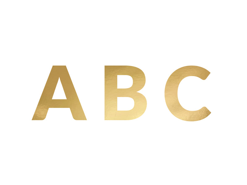 Alphabet-Banner-gold-14cm-1-VPE-63-Stk-PartyDeco-Lemina