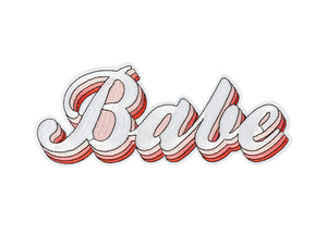Aufbuegelbild-Babe-mix-20x8cm-PartyDeco-Lemina