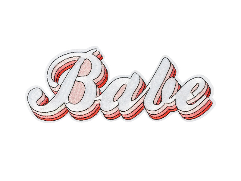Aufbuegelbild-Babe-mix-20x8cm-PartyDeco-Lemina
