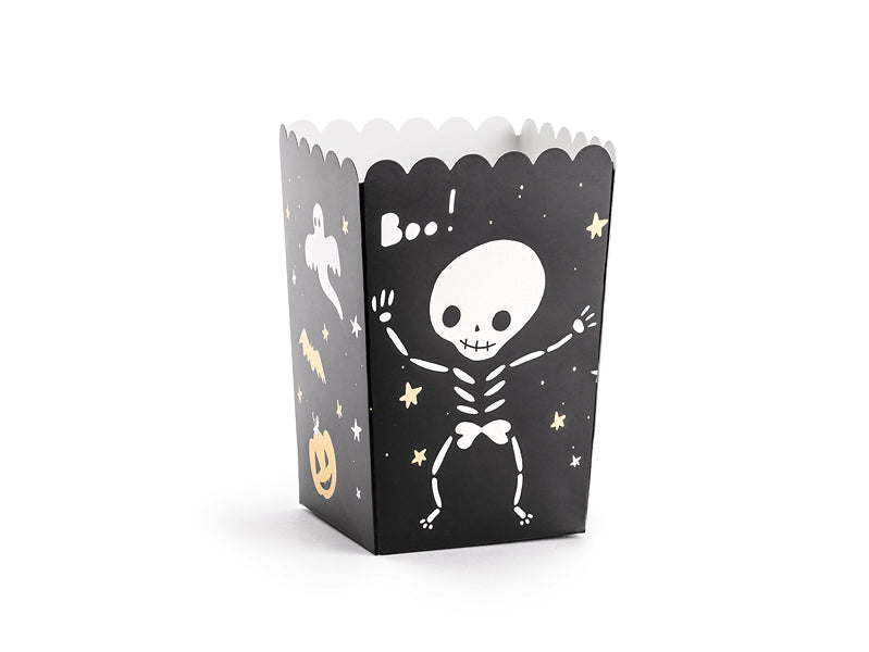 BOO-Popcorn-Schachteln-mix-7x7x12.5cm-1-VPE-6-Stk-PartyDeco-Lemina