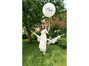 Ballon-1-m-Mrs-weiß-PartyDeco-Lemina-1