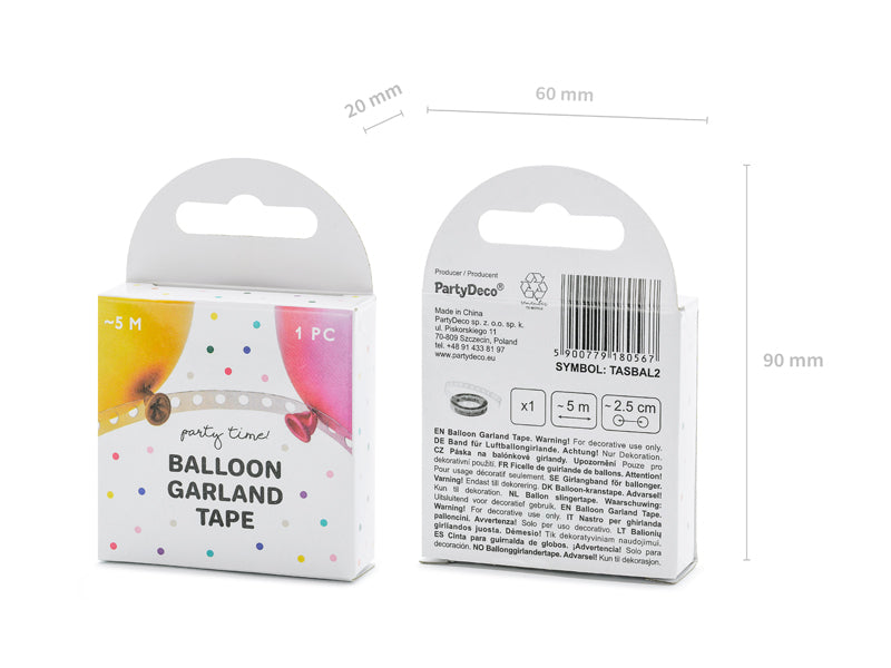 Ballongirlande-Band-5m-PartyDeco-Lemina-3