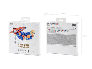 Ballongirlande-Rakete-mix-154x130cm-PartyDeco-Lemina-3