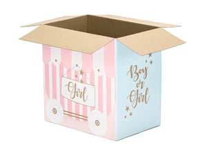 Ballonpost-Karton-Boy-or-Girl-60x40x60cm-1-VPE-5-Stk-PartyDeco-Lemina