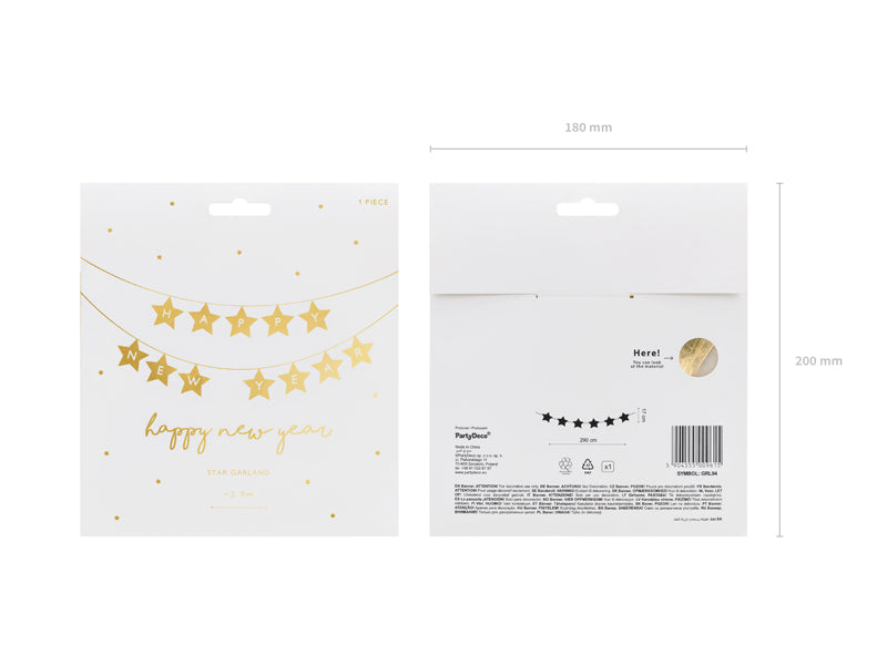 Banner-Happy-New-Year-Sterne-290x17cm-PartyDeco-Lemina-3