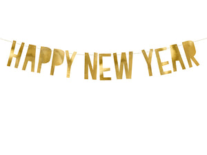 Banner-Happy-New-Year,-gold,-10-x-90-cm-PartyDeco-Lemina