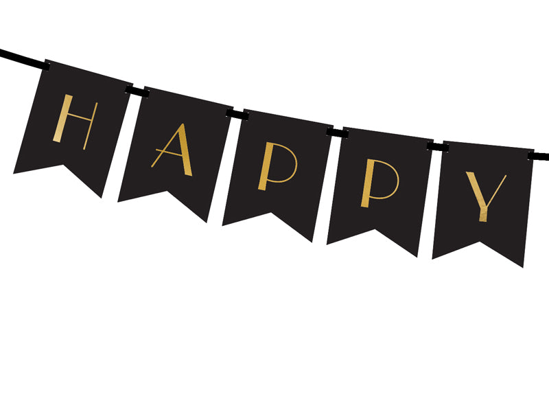 
Banner-Happy-New-Year,-in-Schwarz,-15-x-170-cm-PartyDeco-Lemina-1
