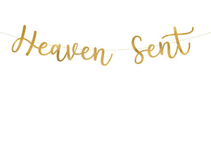 Banner-Heaven-Sent,-gold,-14,5x85cm-PartyDeco-Lemina-2