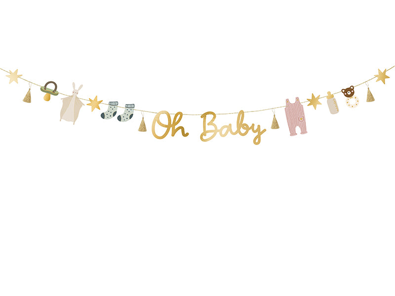 Banner-Oh-baby-Mix-2.5m-PartyDeco-Lemina-1