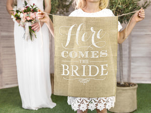Banner-für-die-Braut-Here-comes-the-bride-41x51cm-PartyDeco-Lemina-2