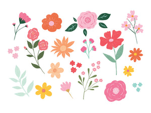 Blumen-Abwaschbare-Tattoos-Mix-1-VPE-19-Stk-PartyDeco-Lemina