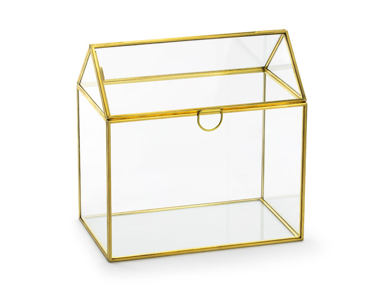 Briefumschlagsbox-aus-Glas-gold-13x21x21cm-PartyDeco-Lemina