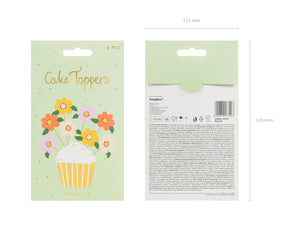 Caketopper-Blumen-mix-13cm-8-Stk-PartyDeco-Lemina-4