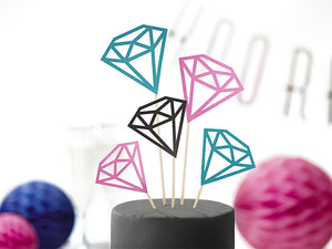 Caketopper-Diamanten-125-255cm-1-VPE-5-Stk.-PartyDeco-Lemina-1