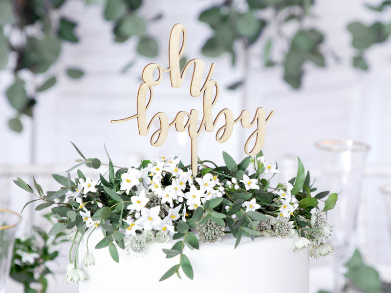Caketopper-Oh-Baby-17cm-PartyDeco-Lemina-1