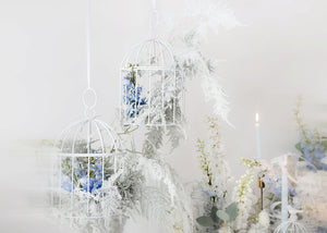 Deko-Kaefig-Dekorativer-Vogelkaefig-Weiss-24cm-PartyDeco-Lemina-1