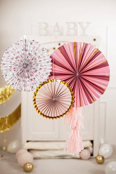 Deko-Rosetten-Blumen-Mix-26-43cm-3Stk-PartyDeco-Lemina-1
