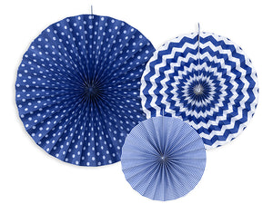 Dekorative-Rosetten.-marineblau-1-VPE-3-Stk.-PartyDeco-Lemina