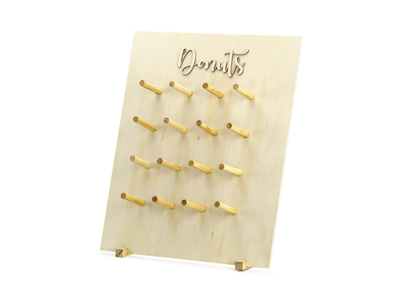 Donut-Wand-Naturholz-45x55cm-PartyDeco-Lemina