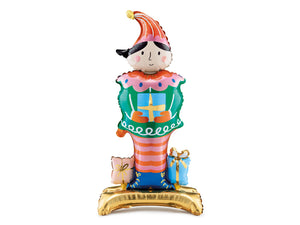 Elf-stehender-Folienballon-Mix-46x88cm-PartyDeco-Lemina