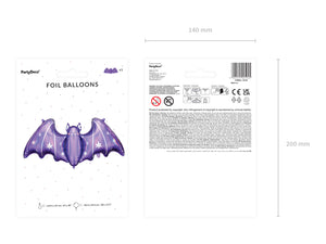 Fledermaus-Folienluftballon-Mix-119-5x51cm-PartyDeco-Lemina-4