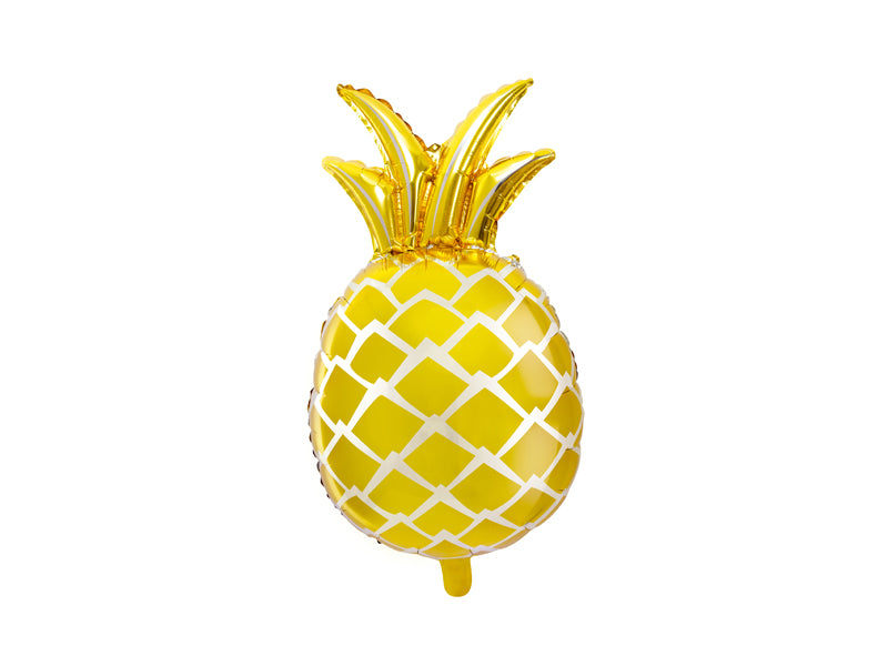 Folien-Luftballon-Ananas-in-Goldfarbe-38x63cm-PartyDeco-Lemina