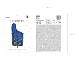 Folienballon-1-Dad-44x82cm-mix-PartyDeco-Lemina-5