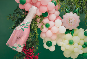 Folienballon-Blume-70x62cm-mix-PartyDeco-Lemina-316