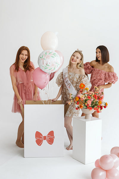 Folienballon-Bride-Blumen-45cm-weiss-PartyDeco-Lemina-4