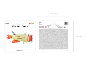 Folienballon-Flugzeug-91x39cm-mix-PartyDeco-Lemina-3