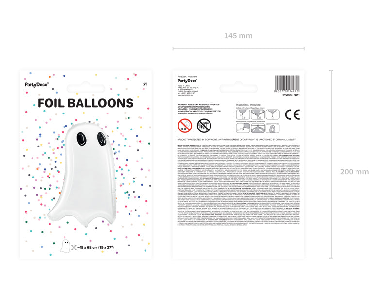 Folienballon-Gespenst-48x68cm-PartyDeco-Lemina-3