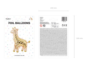 Folienballon-Giraffe-100x120cm-mix-PartyDeco-Lemina-3