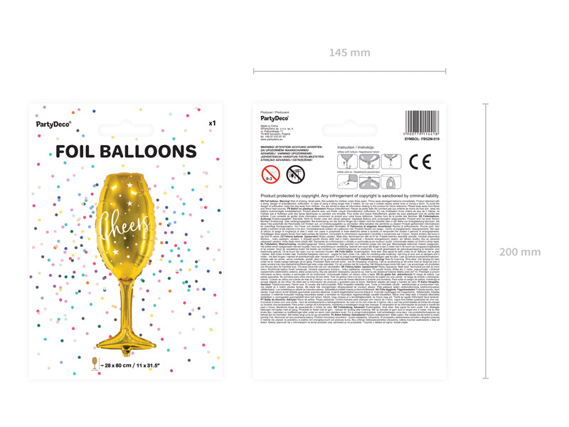 Folienballon-Glas-28x80cm-gold-PartyDeco-Lemina-3