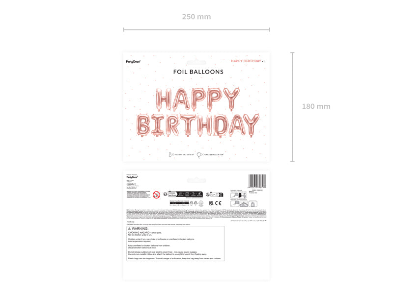Folienballon-Happy-Birthday-340x35cm-rosegold-PartyDeco-Lemina-7777