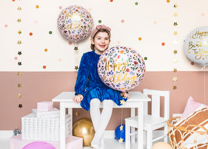Folienballon-Happy-Birthday-45cm-hellrosa-PartyDeco-Lemina-1