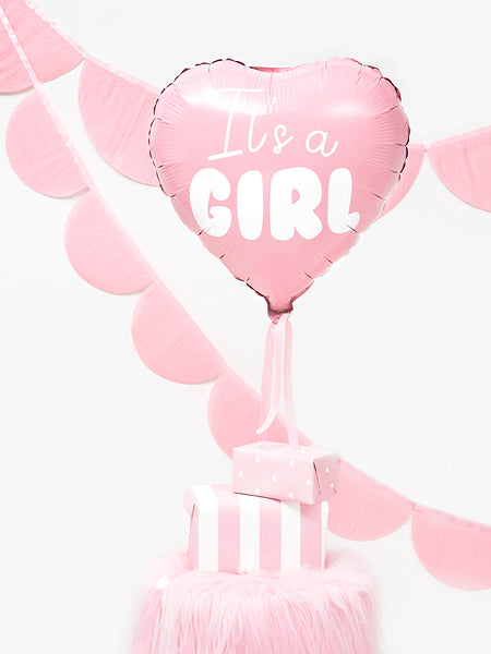 Folienballon-Herz-Its-a-girl-45cm-hellrosa-PartyDeco-Lemina-1