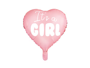 Folienballon-Herz-Its-a-girl-45cm-hellrosa-PartyDeco-Lemina