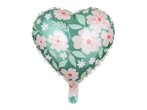 Folienballon-Herz-mit-Blumen-45cm-mix-PartyDeco-Lemina