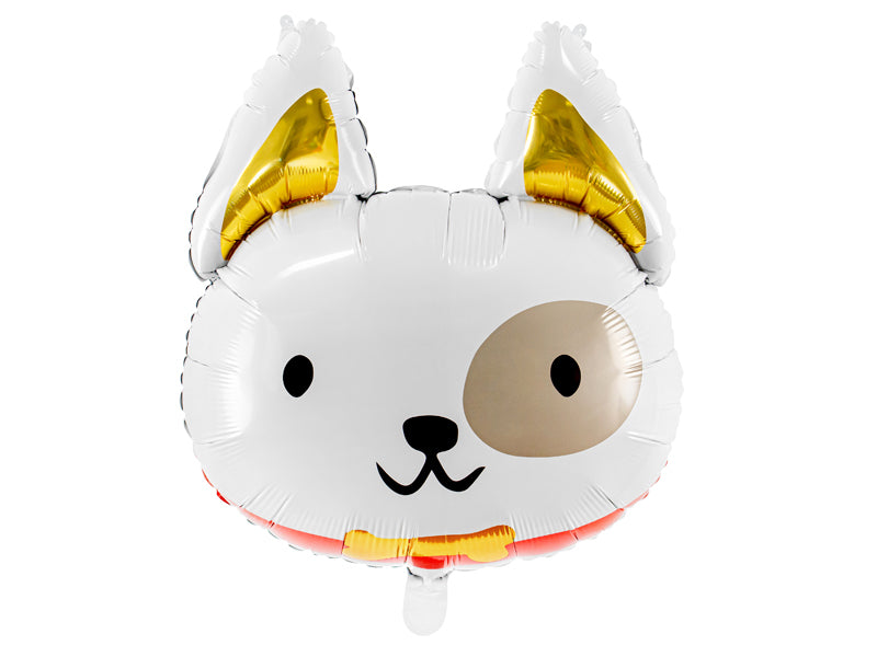 Folienballon-Hund-56x65cm-mix-PartyDeco-Lemina