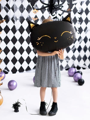 Folienballon-Kaetzchen-48x36cm-schwarz-PartyDeco-Lemina-1