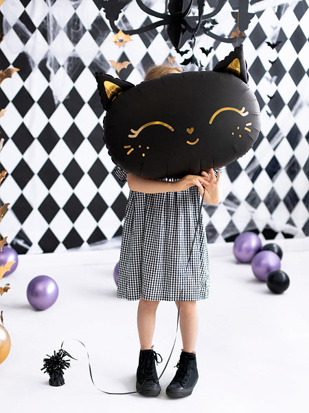 Folienballon-Kaetzchen-48x36cm-schwarz-PartyDeco-Lemina-1