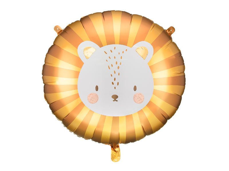 Folienballon-Loewe-Mix-70x67cm-PartyDeco-Lemina