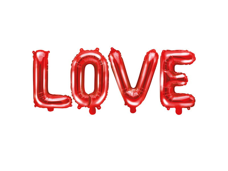 Folienballon-Love-140x35cm-rot-PartyDeco-Lemina