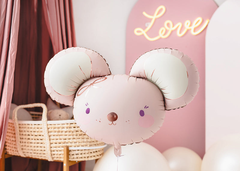 Folienballon-Maus-Hellrosa-96x64cm-PartyDeco-Lemina-1