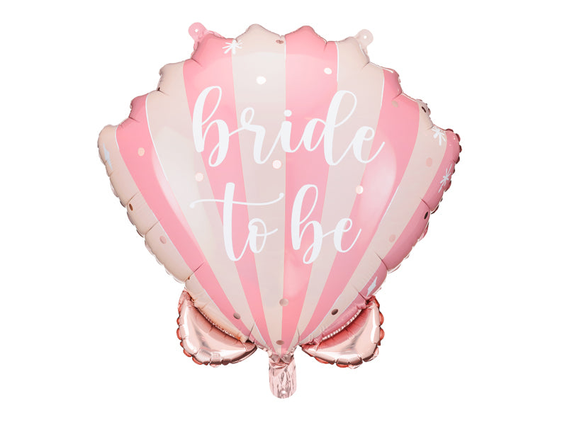 Folienballon-Muschel-Bride-to-be-Mix-52x50cm-PartyDeco-Lemina