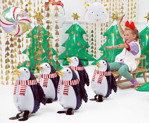 Folienballon-Pinguin-29x42cm-mix-PartyDeco-Lemina-1