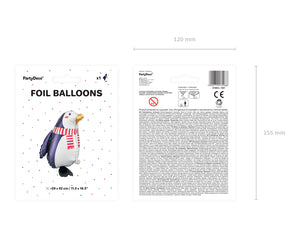 Folienballon-Pinguin-29x42cm-mix-PartyDeco-Lemina-4